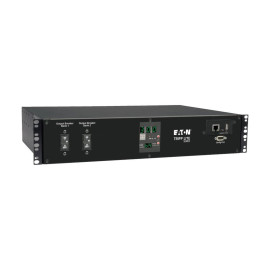 Tripp Lite PDUMH30HVATNET 5.8kW Single-Phase Switched Automatic Transfer Switch PDU Two 200-240V L6-30P Inputs 16-C13 2-C19 & 1 L6-30R Outlet 2U TAA