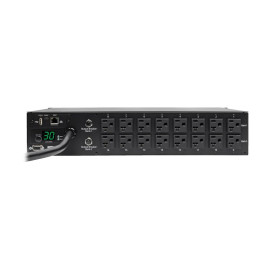 Tripp Lite PDUMH30NET Eaton 2.9kW Single-Phase Switched PDU - LX Interface 120V Outlets (16 5-15/20R) 10 ft. (3.05 m) Cord with L5-30P 2U TAA