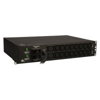 Tripp Lite PDUMH32HV 7.4kW Single-Phase Local Metered PDU 230V Outlets (2-C19 16-C13) IEC-309 230V 32A Blue 12 ft. (3.66 m) Cord 2U Rack-Mount TAA PDU Series