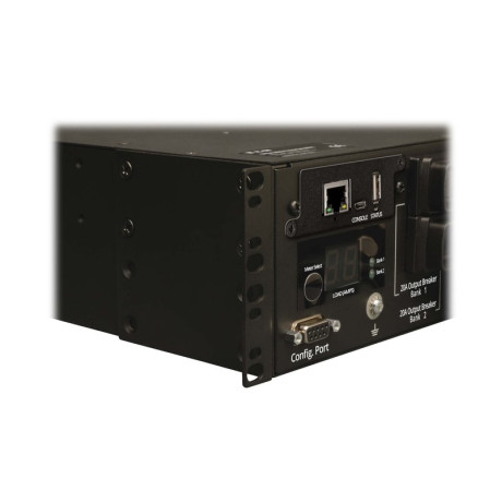 Tripp Lite PDUMH32HVNET Eaton 7.4kW Single-Phase Switched PDU LX Interface 230V Outlets (16-C13) IEC-309 Blue 230V 32A 3.6m Cord 2U Rack-Mount TAA