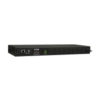 Tripp Lite PDUMNH15 Eaton 1.4kW Single-Phase Monitored PDU with LX Platform Interface 120V Outlets (8 5-15R) 5-15P 12 ft. (3.66 m) Cord 1U Rack-Mount TAA