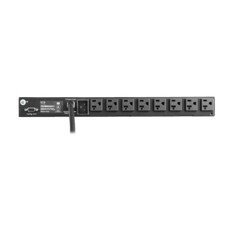 Tripp Lite PDUMNH20AT1 1.92kW 120V Single-Phase ATS/Monitored PDU - 16 5-15/20R Outlets Dual L5-20P/5-20P Inputs 12 ft. Cords 1U TAA PDU Series