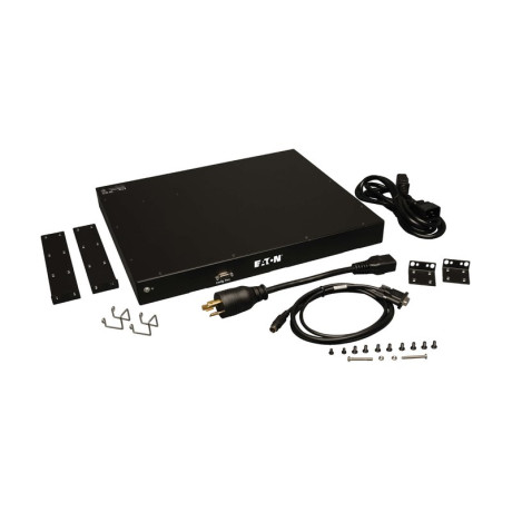 Tripp Lite PDUMNH20HV Eaton 3.7kW Single-Phase 208/230V Monitored PDU - LX Platform 8 C13 Outlets C20 Input with L6-20P Adapter 2.4m Cord 1U Rack-Mount TAA