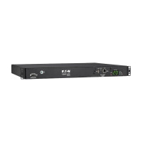 Tripp Lite PDUMNH20HVAT1 3.8kW 200240V Single-Phase ATS/Monitored PDU - 8 C13 and 2 C19 Outlets Dual C20 Inlets 12 ft. Cords Network Card 1U TAA