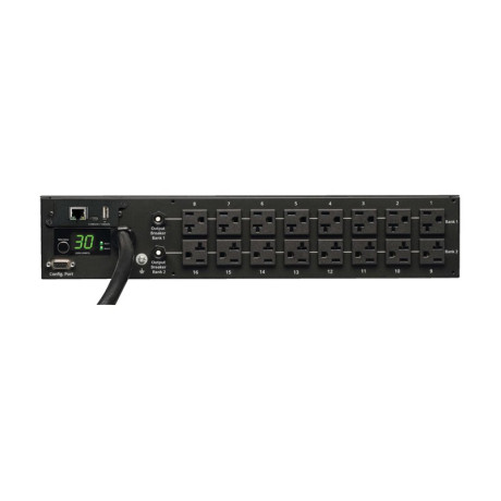 Tripp Lite PDUMNH30 Eaton 2.9kW Single-Phase Monitored PDU - 120V Outlets (16 5-15/20R) L5-30P 10 ft. (3.05 m) Cord 2U Rack-Mount TAA PDU Series