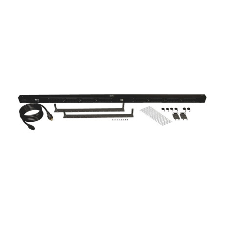 Tripp Lite PDUMV20HV 3.7kW Single-Phase Local Metered PDU 208/230V Outlets (6-C19 & 32-C13 ) C20/L6-20P Cable 10 ft. (3.05 m) Cord 0U Vertical PDU Series