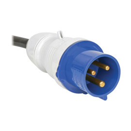 Tripp Lite PDUMV32HVNETLX Eaton 7.7kW Single-Phase Switched PDU with LX Platform Interface 230V Output IEC 309 32A Blue 10 ft. (3.05 m) Cord 0U TAA