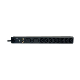 Tripp Lite PDUNV 1.9-3.8kW Single-Phase 120-240V Basic PDU 14 Outlets (12 C13 & 2 C19) C20 with 5 Adapters 10 ft. (3.05 m) Cord 1U Rack-Mount
