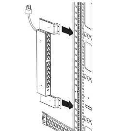 Tripp Lite PDUSIDEBRKT Bracket Accessory - enables Vertical Installation of 1U PDUs Power Strips and Surge Protectors