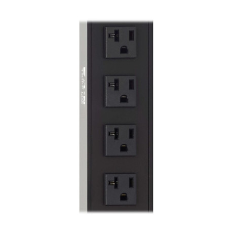 Tripp Lite PDUV30 2.9kW 120V Single-Phase Basic PDU - 24 NEMA 5-15/20R Outlets L5-30P Input 10 ft. Cord 63.75 in. 0U Rack PDU Series
