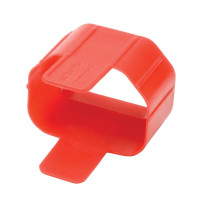 Tripp Lite PLC13RD Plug-Lock Inserts (C14 power cord to C13 outlet) Red 100 pack