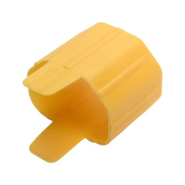 Tripp Lite PLC14YW Plug-Lock Inserts C13 Power Cord to C14 Outlet Yellow 100 Pack