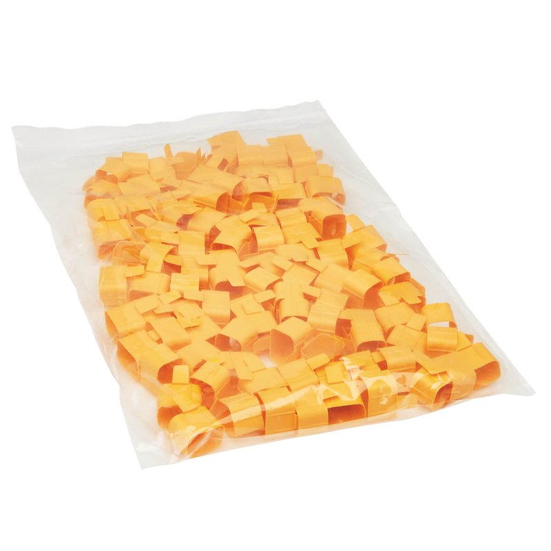 Tripp Lite PLC20YW Plug-Lock Inserts C19 Power Cord to C20 Outlet Yellow 100 Pack
