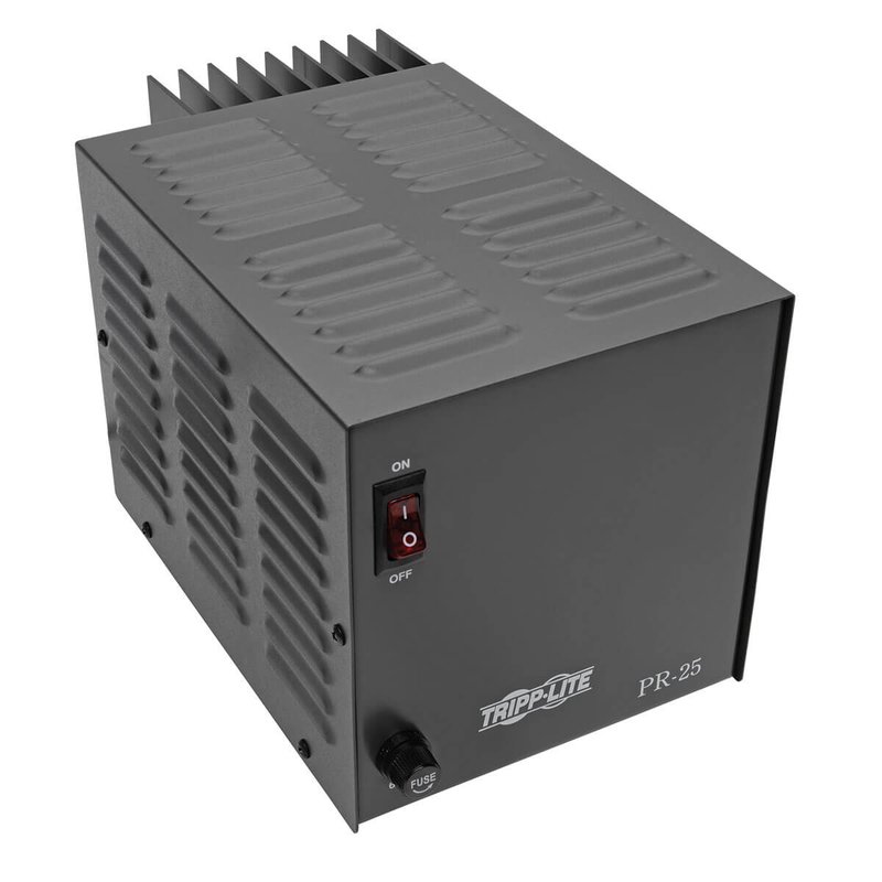 Tripp Lite PR25 TAA-Compliant 25-Amp DC Power Supply 13.8VDC Precision Regulated AC-to-DC Conversion