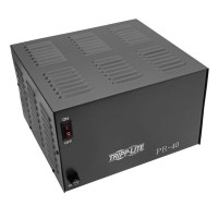 Tripp Lite PR40 TAA-Compliant 40-Amp DC Power Supply 13.8VDC Precision Regulated AC-to-DC Conversion