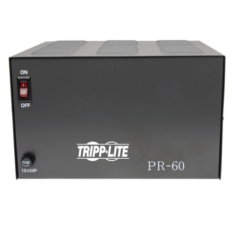 Tripp Lite PR60 TAA-Compliant 60-Amp DC Power Supply 13.8VDC Precision Regulated AC-to-DC Conversion