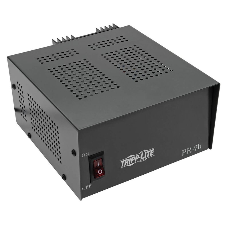Tripp Lite PR7 7-Amp DC Power Supply 13.8VDC Precision Regulated AC-to-DC Conversion TAA/GSA