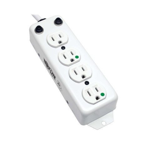 Tripp Lite PS-415-HG-OEM Safe-IT UL 1363A Medical-Grade Power Strip for Patient-Care Vicinity 4x 15A Hospital-Grade Outlets 15 ft. Cord