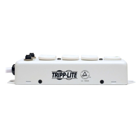 Tripp Lite PS-415-HG-OEMRA Safe-IT UL 1363A Medical-Grade Power Strip for Patient-Care Vicinity 4 Hospital-Grade Outlets 15 ft. Right-Angle Cord