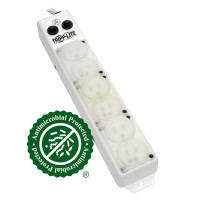 Tripp Lite PS-615-HG-OEMRA Safe-IT UL 1363A Medical-Grade Power Strip for Patient-Care Vicinity 6x Hospital-Grade Outlets 15 ft. Right-Angle Cord Safe-IT Series