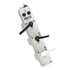 Tripp Lite PS-615-HG-OEMRA Safe-IT UL 1363A Medical-Grade Power Strip for Patient-Care Vicinity 6x Hospital-Grade Outlets 15 ft. Right-Angle Cord