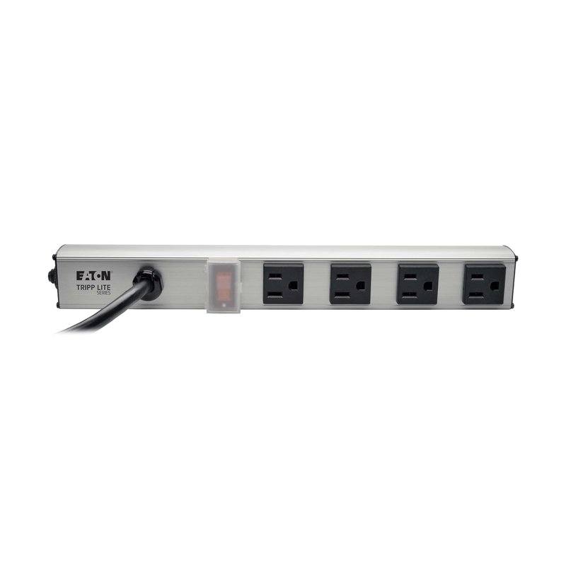 Tripp Lite PS120406 4-Outlet Power Strip 6 ft. (1.83 m) Cord 5-15P 12 in.