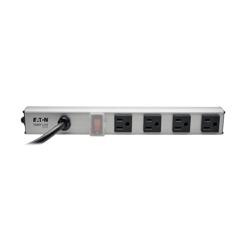 Tripp Lite PS120410 4-Outlet Power Strip 10 ft. (3.05 m) Cord NEMA 5-15P Plug 12 in.