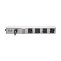 Tripp Lite PS120420 4-Outlet Vertical Power Strip 2-15A & 2-20A 120V 15 ft. (4.57 m) Cord 5-20P 12 in. Safe-IT Series