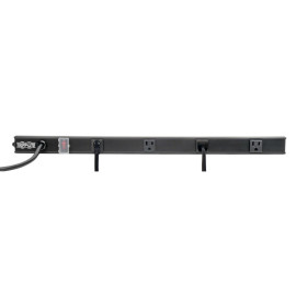 Tripp Lite PS2404RA06B 4-Outlet Power Strip Right-Angle NEMA 5-15R - 15A 120V 6 ft. (1.83 m) Cord Right-Angle 5-15P Plug 24 in.
