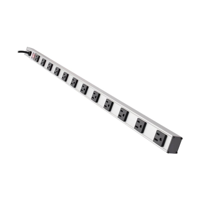 Tripp Lite PS3612 12-Outlet Vertical Power Strip 120V 15A 15 ft. (4.57 m) Cord 5-15P 36 in.