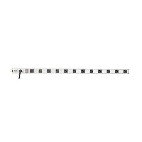 Tripp Lite PS3612 12-Outlet Vertical Power Strip 120V 15A 15 ft. (4.57 m) Cord 5-15P 36 in.