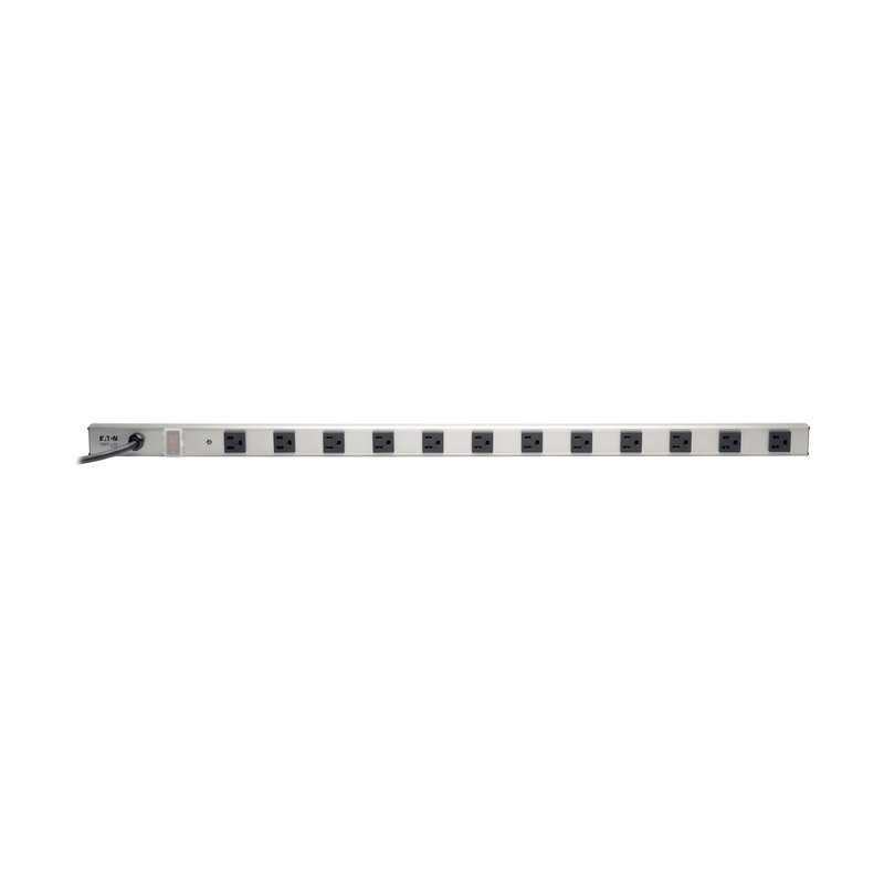 Tripp Lite PS361220 12-Outlet (10-15A & 2-20A) Vertical Power Strip 120V 20A 15 ft. (4.57 m)Cord 5-20P 36 in. Safe-IT Series