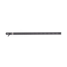 Tripp Lite PS3612B 12-Outlet Vertical Power Strip 120V 15A NEMA 5-15P 15 ft. (4.57 m) Cord 36 in. Black Housing