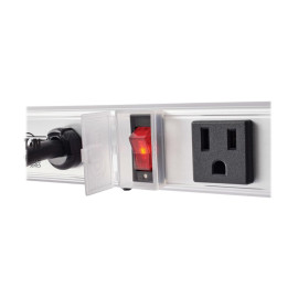 Tripp Lite PS3612RA 12 Right-Angle Outlet Vertical Power Strip 120V 15A 15 ft. (4.57 m) Cord 5-15P 36 in.