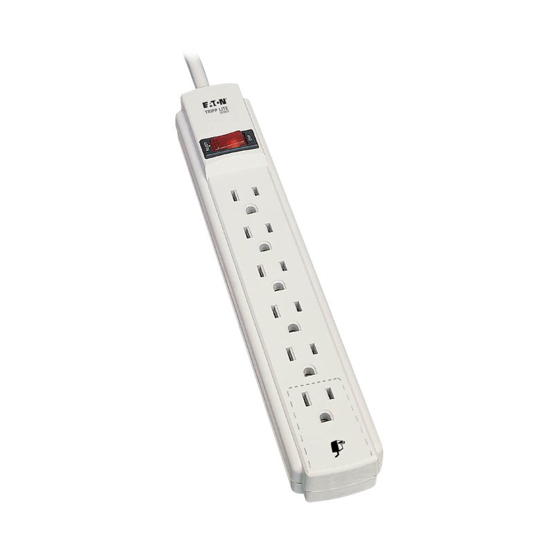 Tripp Lite PS615 Power It! 6-Outlet Power Strip 15 ft. (4.57 m) Cord Safe-IT Series