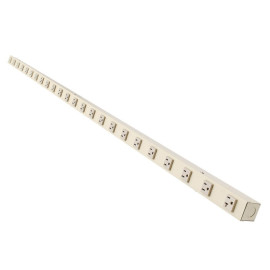 Tripp Lite PS7224-20HW 24-Outlet Vertical Power Strip 120V 20A Hardwired Input 72 in.