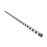 Tripp Lite PS7224-20T 24-Outlet Vertical Power Strip 120V 20A L5-20P 15 ft. (4.57 m) Cord 72 in. Safe-IT Series