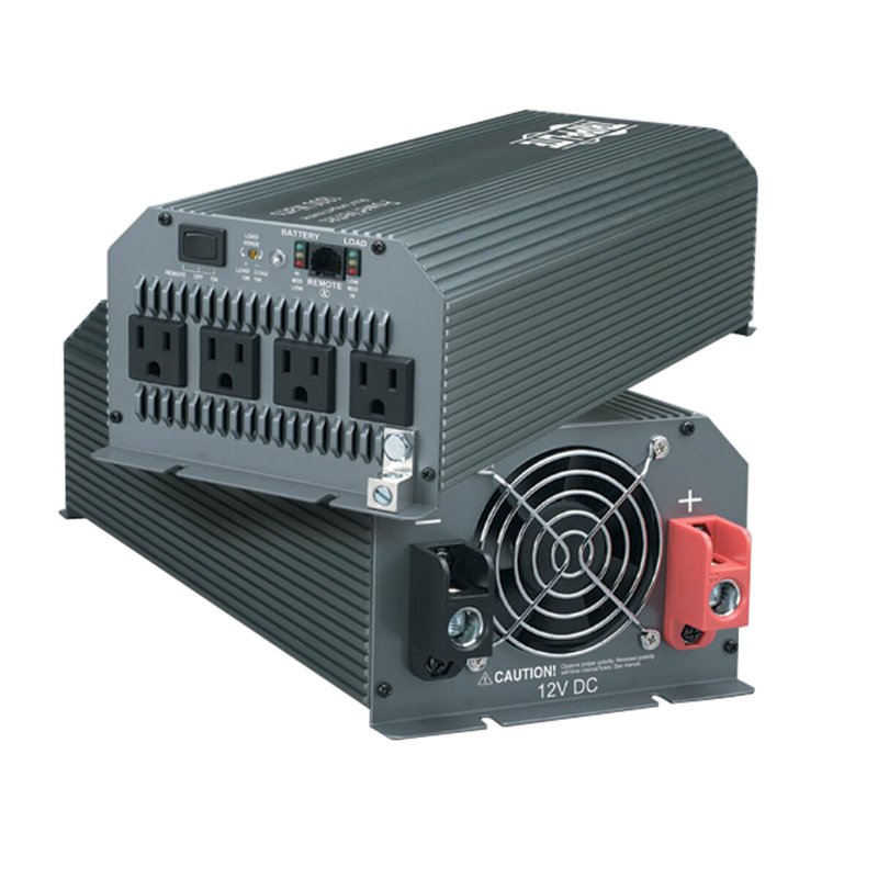 Tripp Lite PV1000HF 1000W PowerVerter Compact Inverter for Trucks with 4 Outlets PowerVerter Series