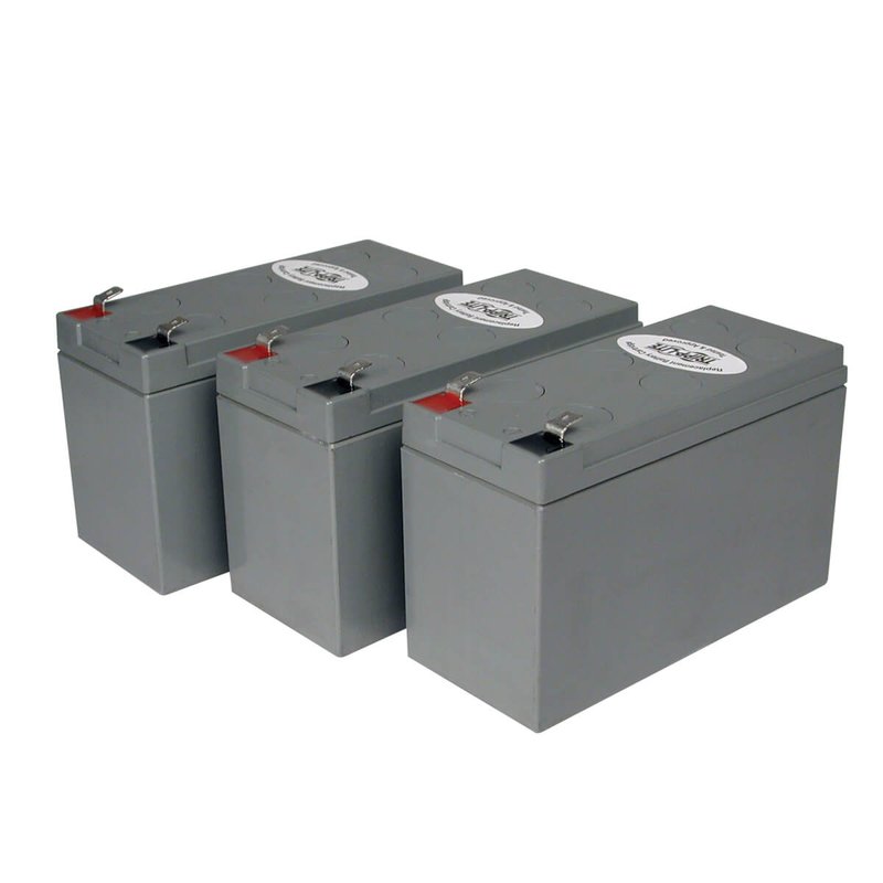 Tripp Lite RBC53 3x 12V 9AH UPS Replacement Battery Cartridge Kit for Select Best Powerware Liebert and Other UPS UPS Replacement Batteries