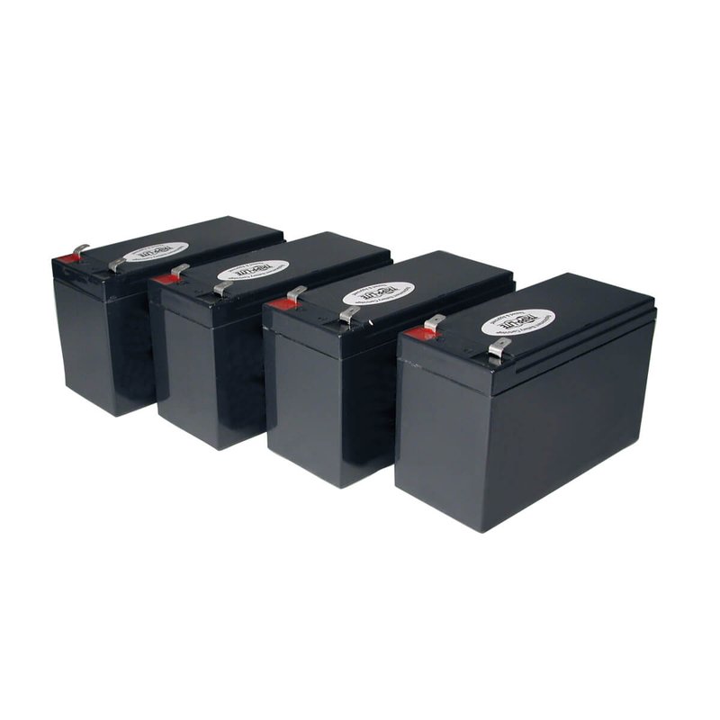 Tripp Lite RBC54 4x 12V 9AH UPS Replacement Battery Cartridge Kit for Select Best Powerware Liebert and Other UPS UPS Replacement Batteries