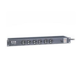 Tripp Lite RS-0615-F 1U Rack-Mount Network Server Power Strip 120V 15A 6-Outlet (Front-Facing) 15 ft. (4.57 m) Cord