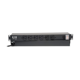 Tripp Lite RS-0615-F 1U Rack-Mount Network Server Power Strip 120V 15A 6-Outlet (Front-Facing) 15 ft. (4.57 m) Cord