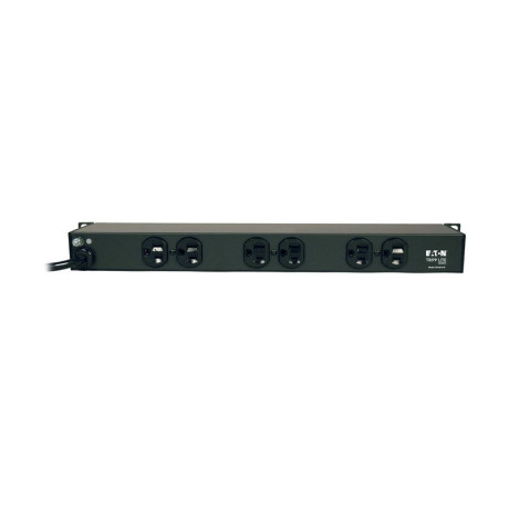 Tripp Lite RS-0615-R 1U Rack-Mount Network Server Power Strip 120V 15A 6-Outlet (Rear-Facing) 15 ft. (4.57 m) Cord Power Strip Rack