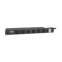 Tripp Lite RS-1215-20 1U Rack-Mount Power Strip 120V 20A 5-20P 12 Outlets (6 Front-Facing 6-Rear-Facing) 15 ft. (4.57 m) Cord Power Strip Rack