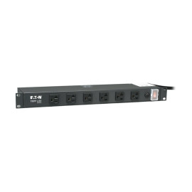 Tripp Lite RS-1215-20 1U Rack-Mount Power Strip 120V 20A 5-20P 12 Outlets (6 Front-Facing 6-Rear-Facing) 15 ft. (4.57 m) Cord