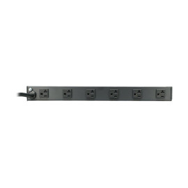 Tripp Lite RS-1215-20 1U Rack-Mount Power Strip 120V 20A 5-20P 12 Outlets (6 Front-Facing 6-Rear-Facing) 15 ft. (4.57 m) Cord