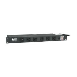 Tripp Lite RS-1215-20T 1U Rack-Mount Power Strip 120V 20A L5-20P 12 Outlets (6 Front-Facing 6-Rear-Facing) 15 ft. (4.57 m) Cord