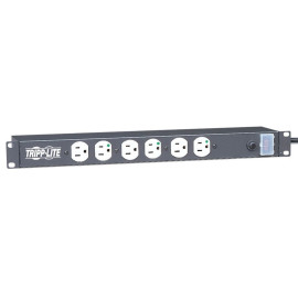 Tripp Lite RS1215-HG NOT for Patient-Care Vicinity - UL 1363 1U Rackmount Power Strip with 12 Hospital-Grade Outlets 15 ft. (4.57 m) Cord