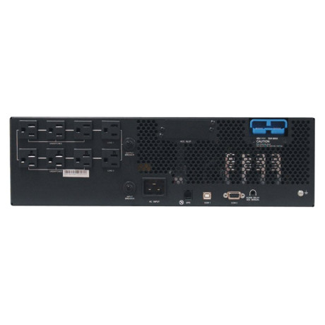 Tripp Lite SM2200RMDVTAA TAA SmartPro 120V 2.2kVA 1.92kW Line-Interactive Sine Wave UPS 3U 120/230V input Network Card Options USB DB9 UPS Battery Backup