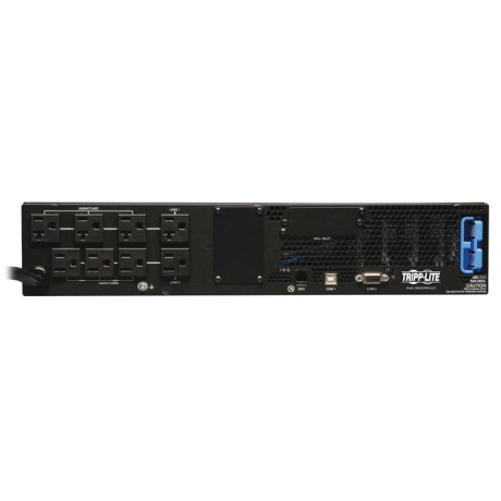 Tripp Lite SM2200RMXL2UP SmartPro 120V 2200VA 1920W Line-Interactive Sine Wave UPS 2U Extended Run Network Card Options LCD USB DB9 UPS Battery Backup